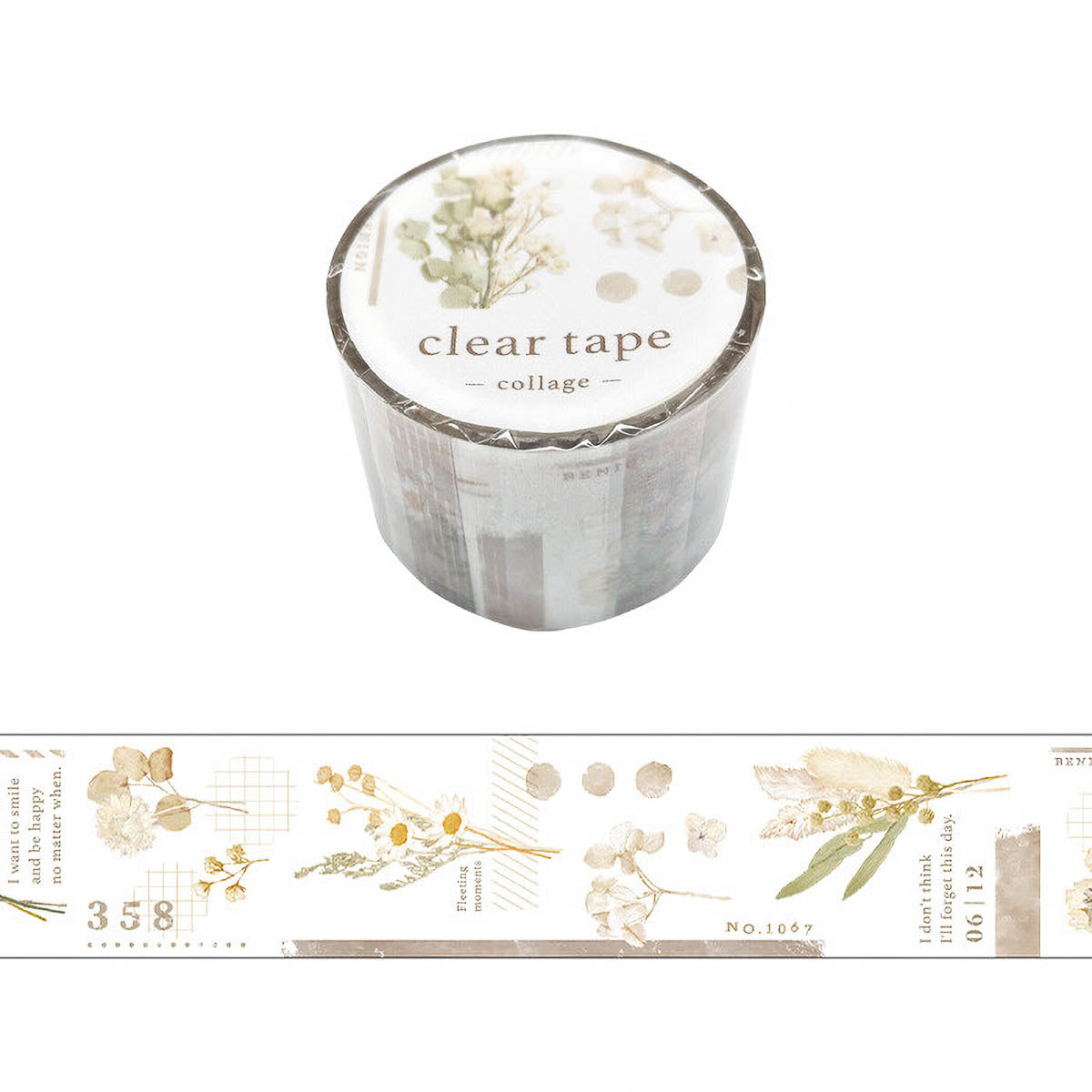 Decoration Tape - clear tape - 30mm - Serie 3