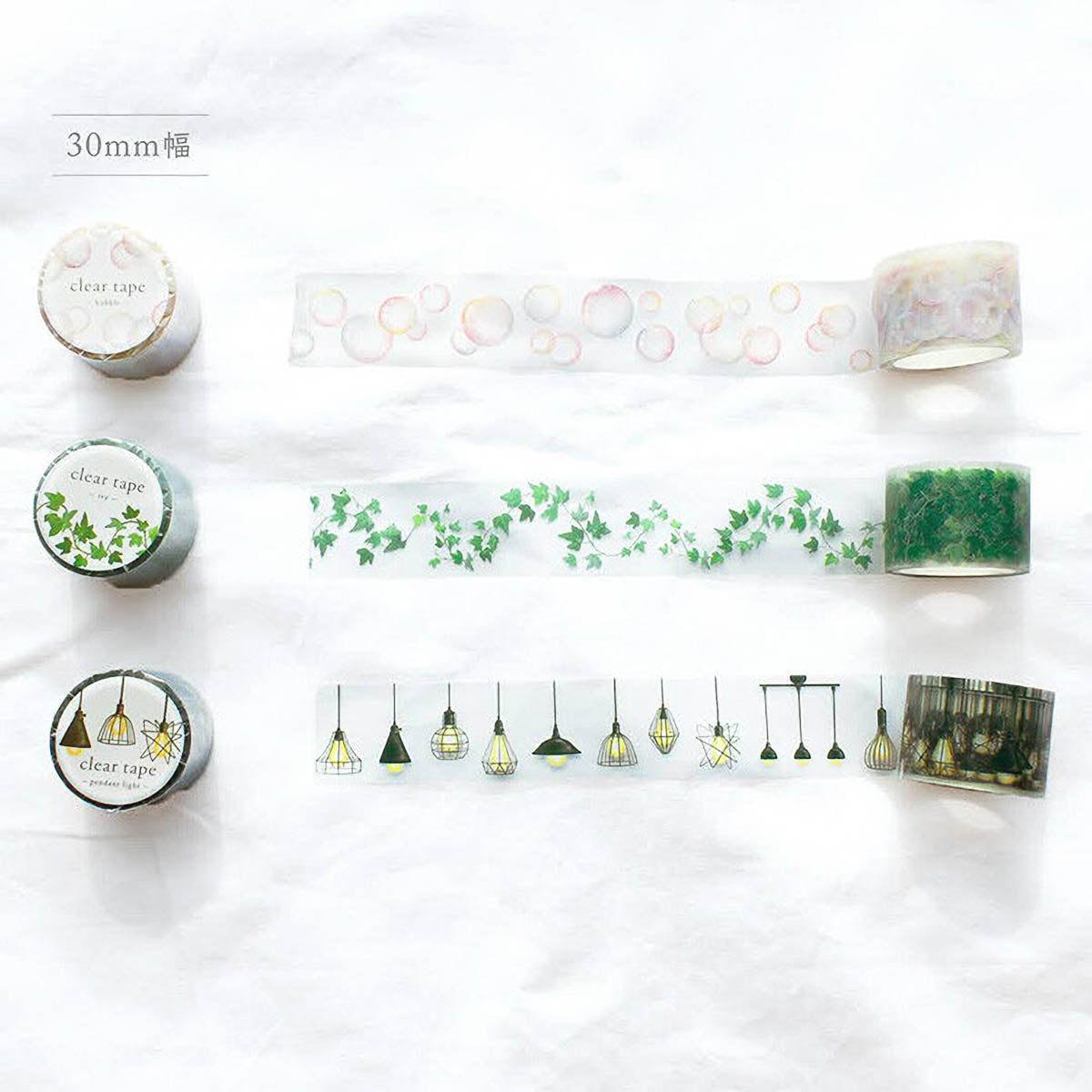 Decoration Tape - clear tape - 30mm - Serie 2