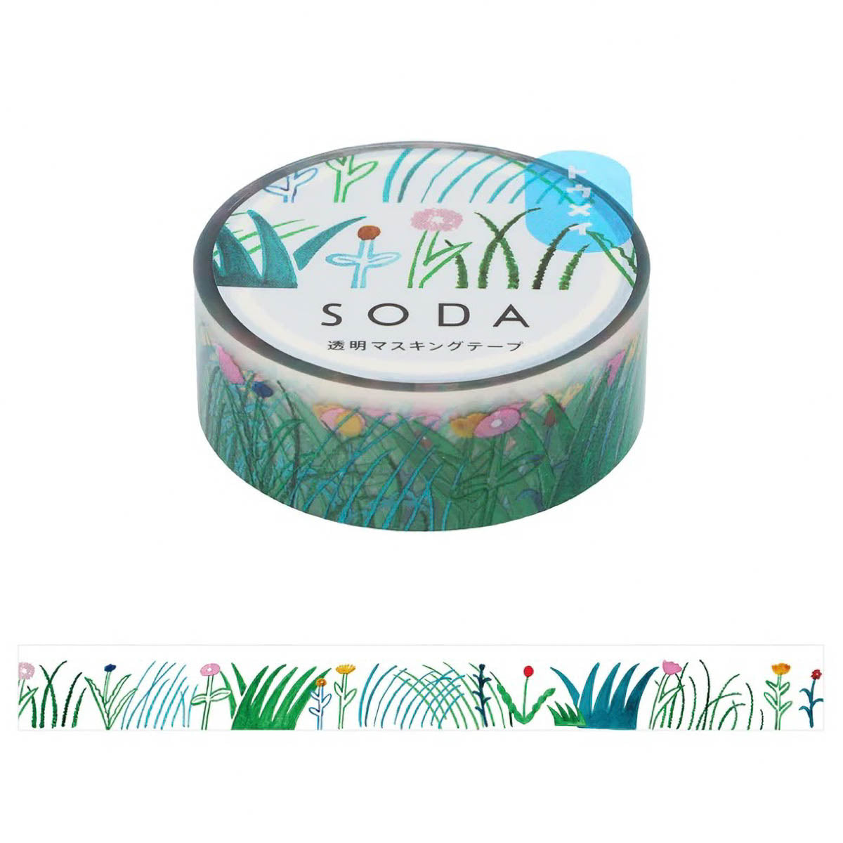 Decoration Tape - KING JIM - SODA - Basic - 15 mm