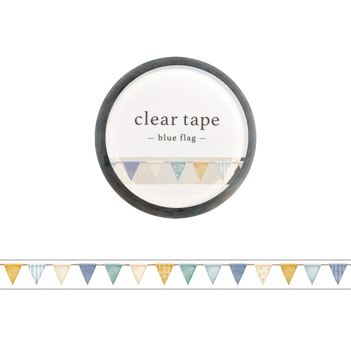 Decoration Tape - clear tape - 7mm - Serie 1