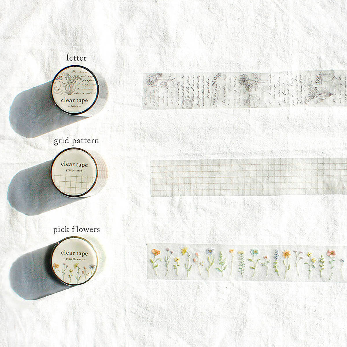 Decoration Tape - clear tape - 30mm - Serie 3