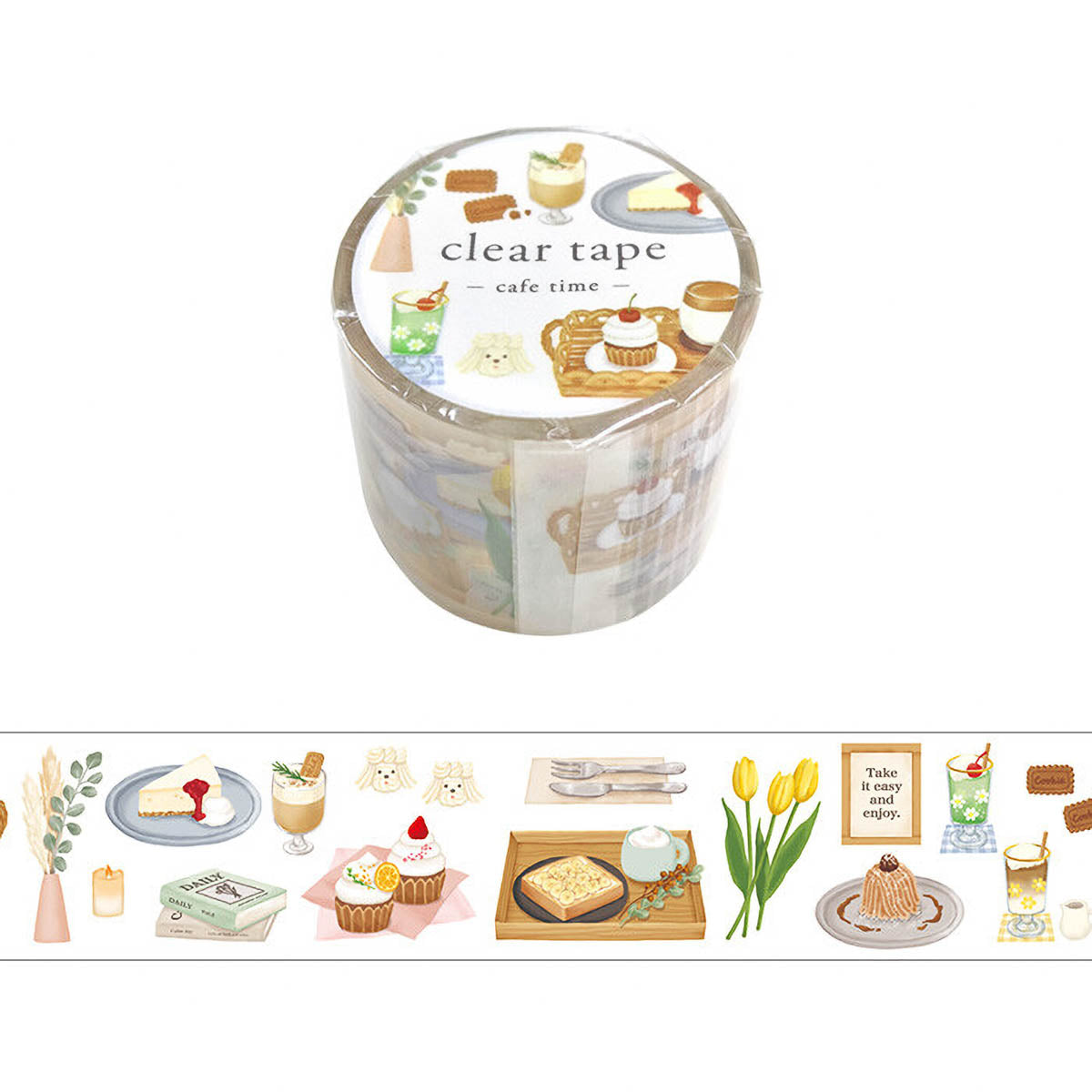 Decoration Tape - clear tape - 30mm - Serie 2