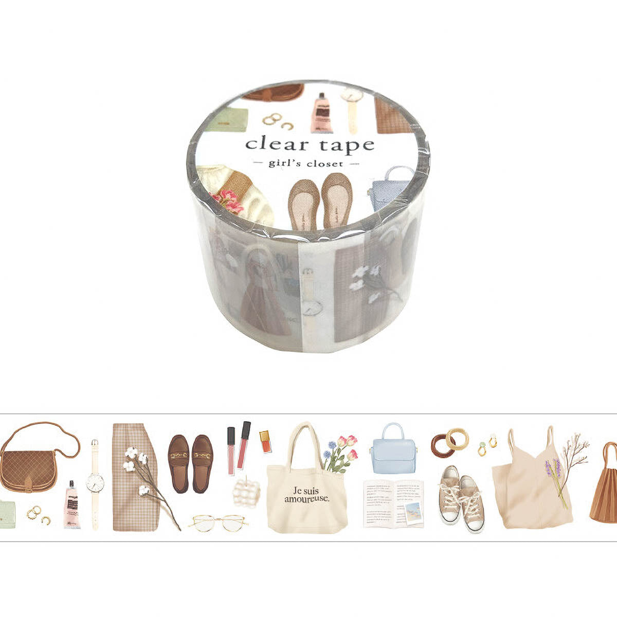 Decoration Tape - clear tape - 30mm - Serie 5