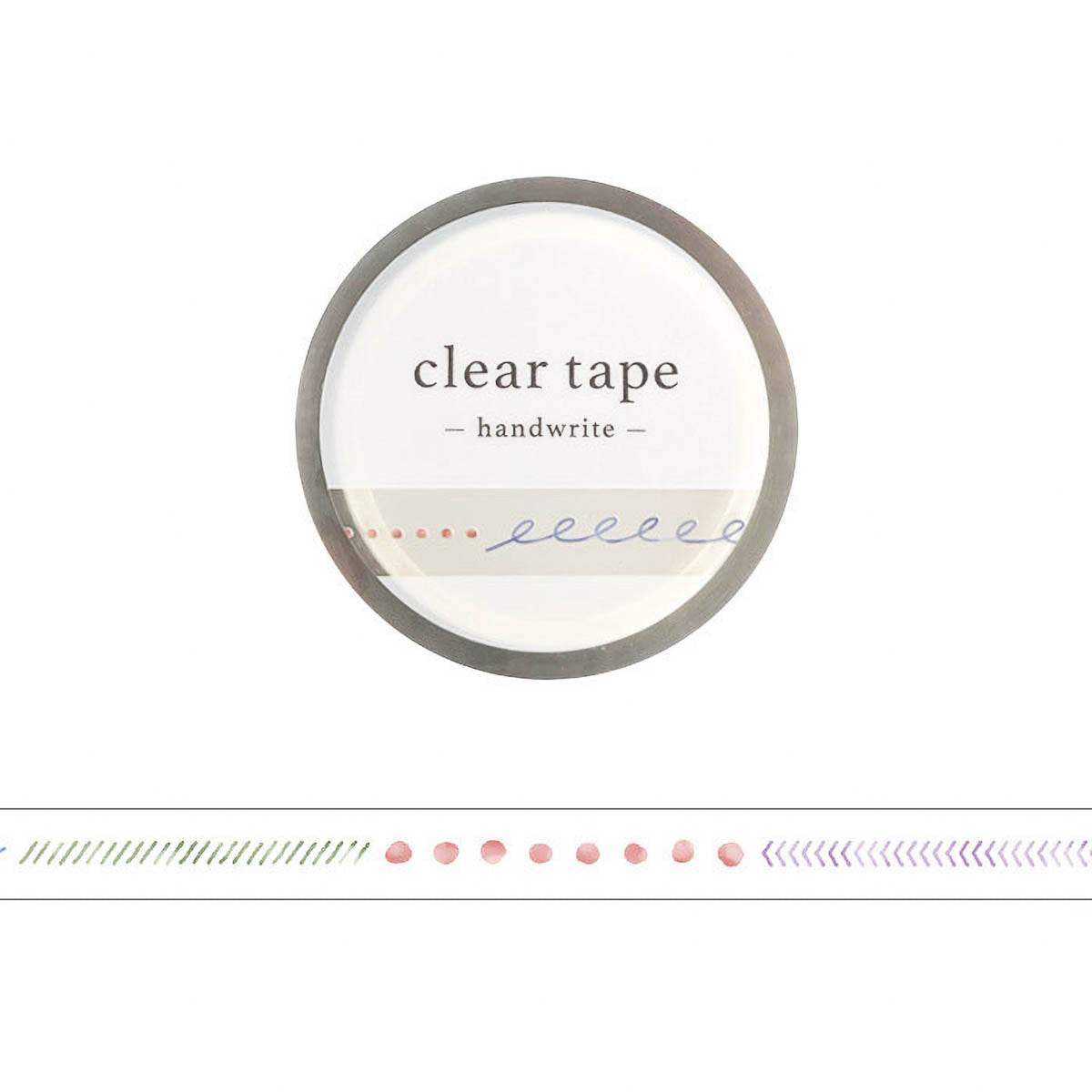 Decoration Tape - clear tape - 7mm - Serie 1
