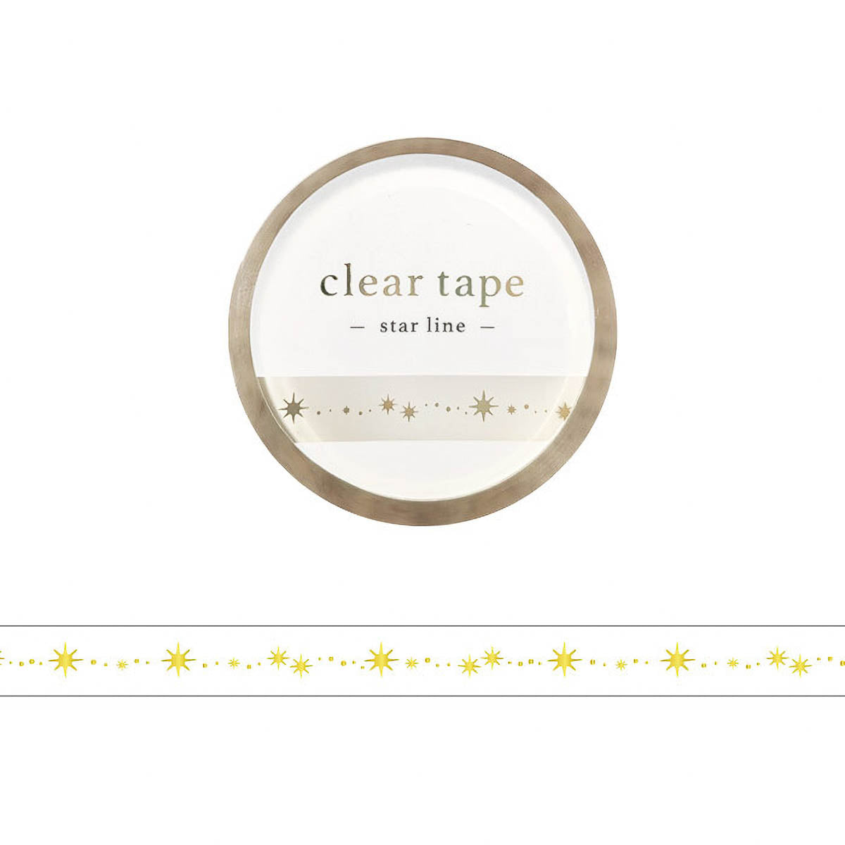 Decoration Tape - clear tape - 7mm - Serie 1