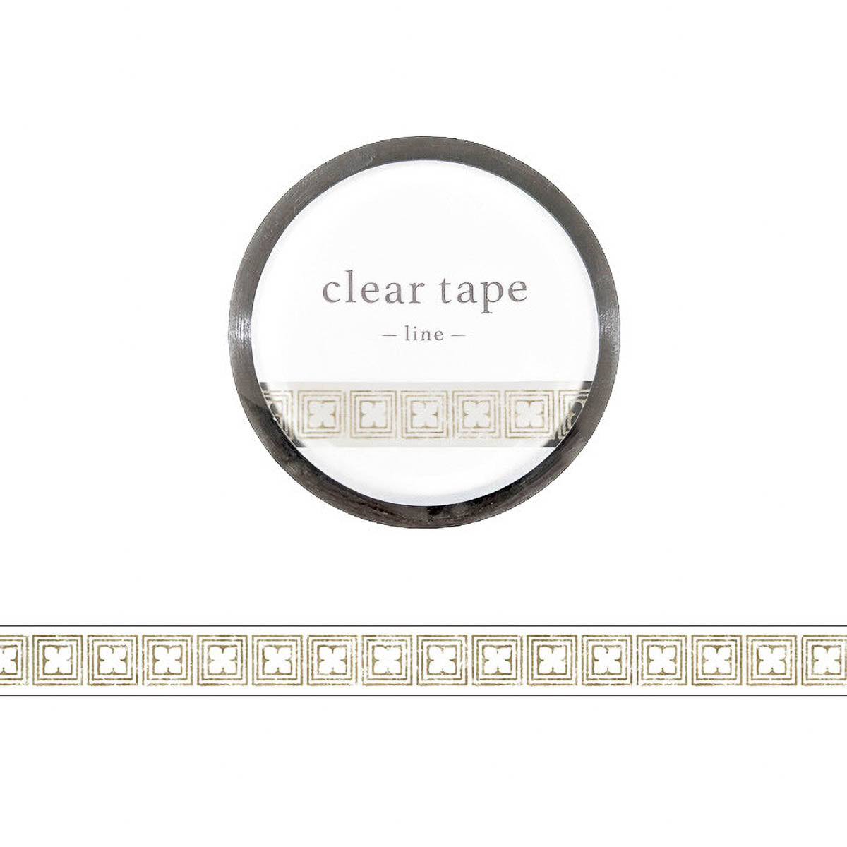 Decoration Tape - clear tape - 7mm - Serie 2