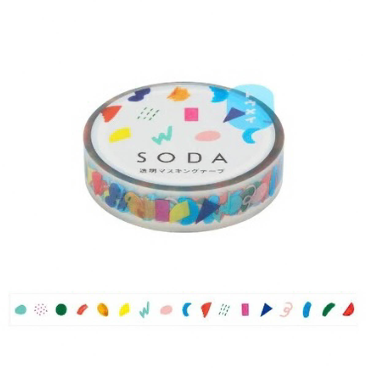 Decoration Tape - KING JIM - SODA - Basic - 10mm