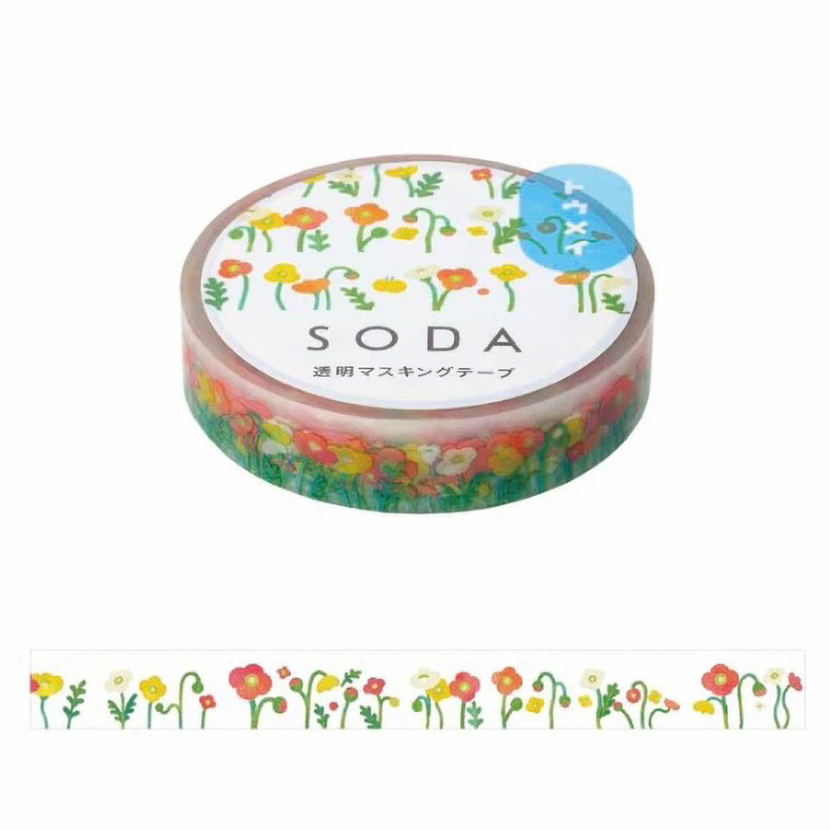 Decoration Tape - KING JIM - SODA - Basic - 10mm