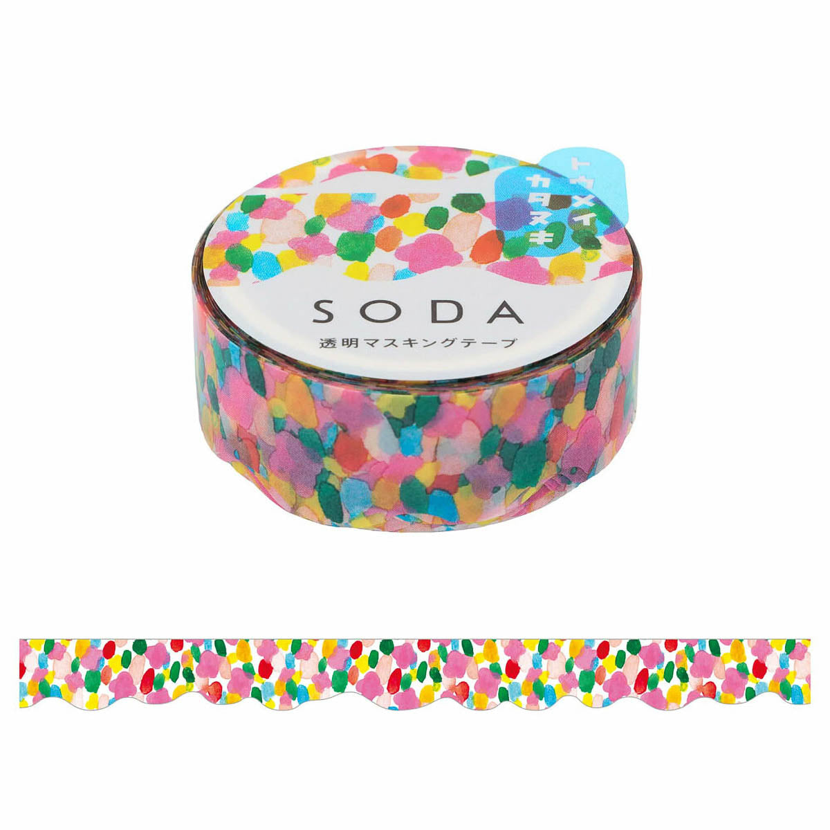 Decoration Tape - KING JIM - SODA - Die Cut - 15mm
