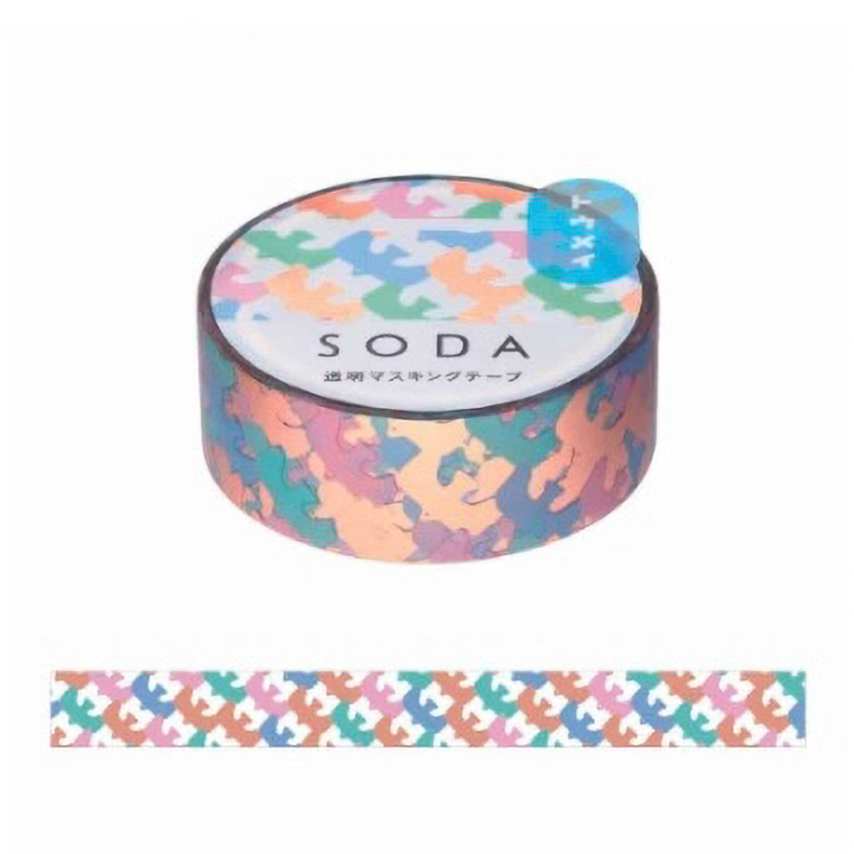 Decoration Tape - KING JIM - SODA - Foil - 15mm