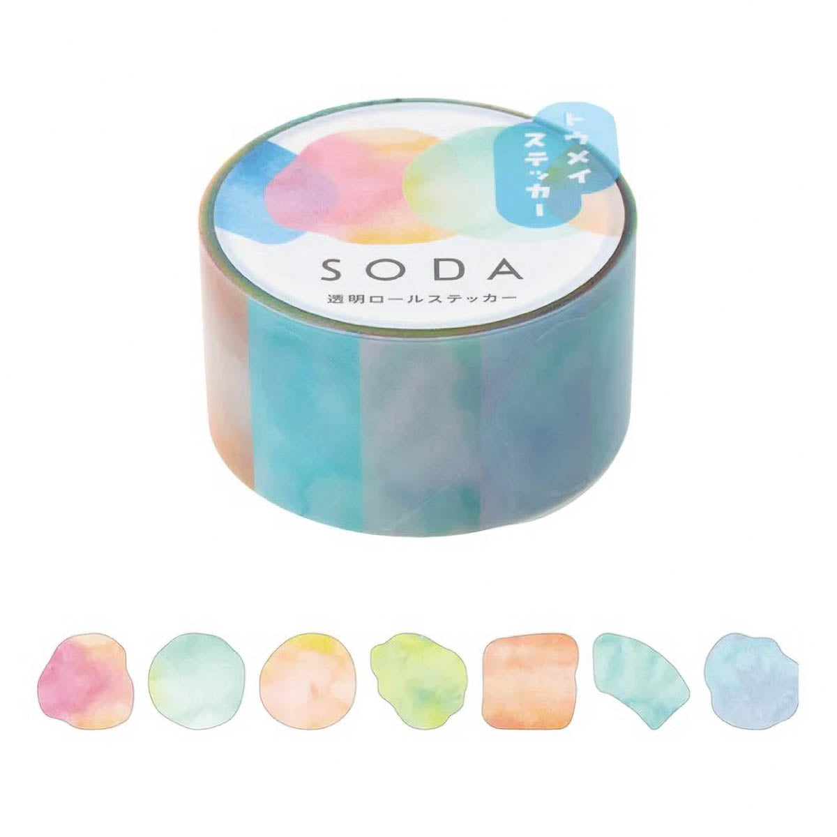 Decoration Tape - KING JIM - SODA - Sticker - 20mm