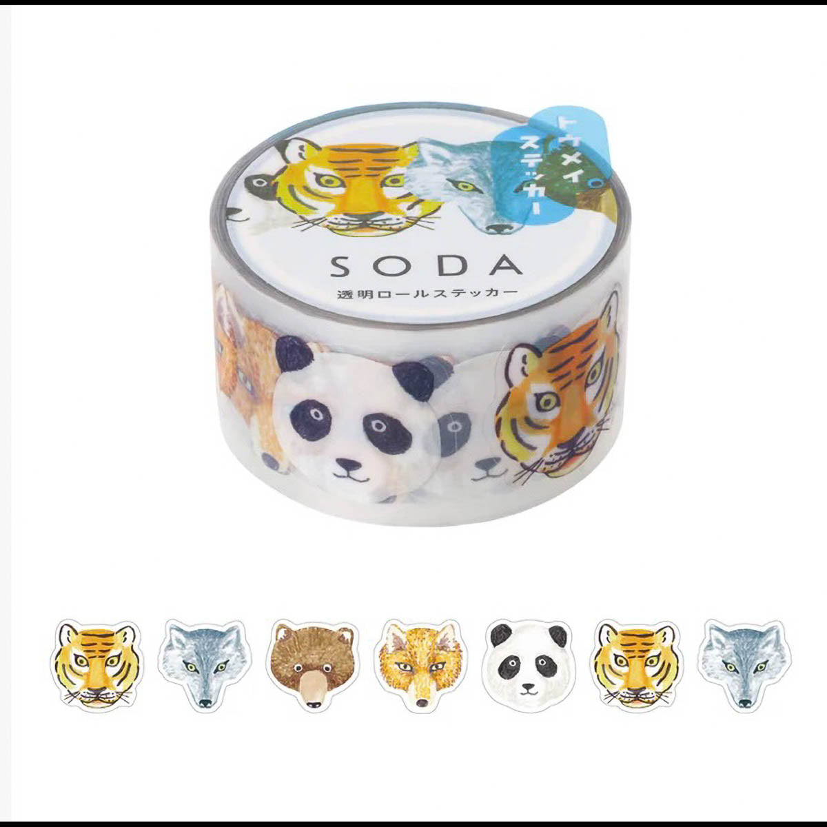 Decoration Tape - KING JIM - SODA - Sticker - 20mm