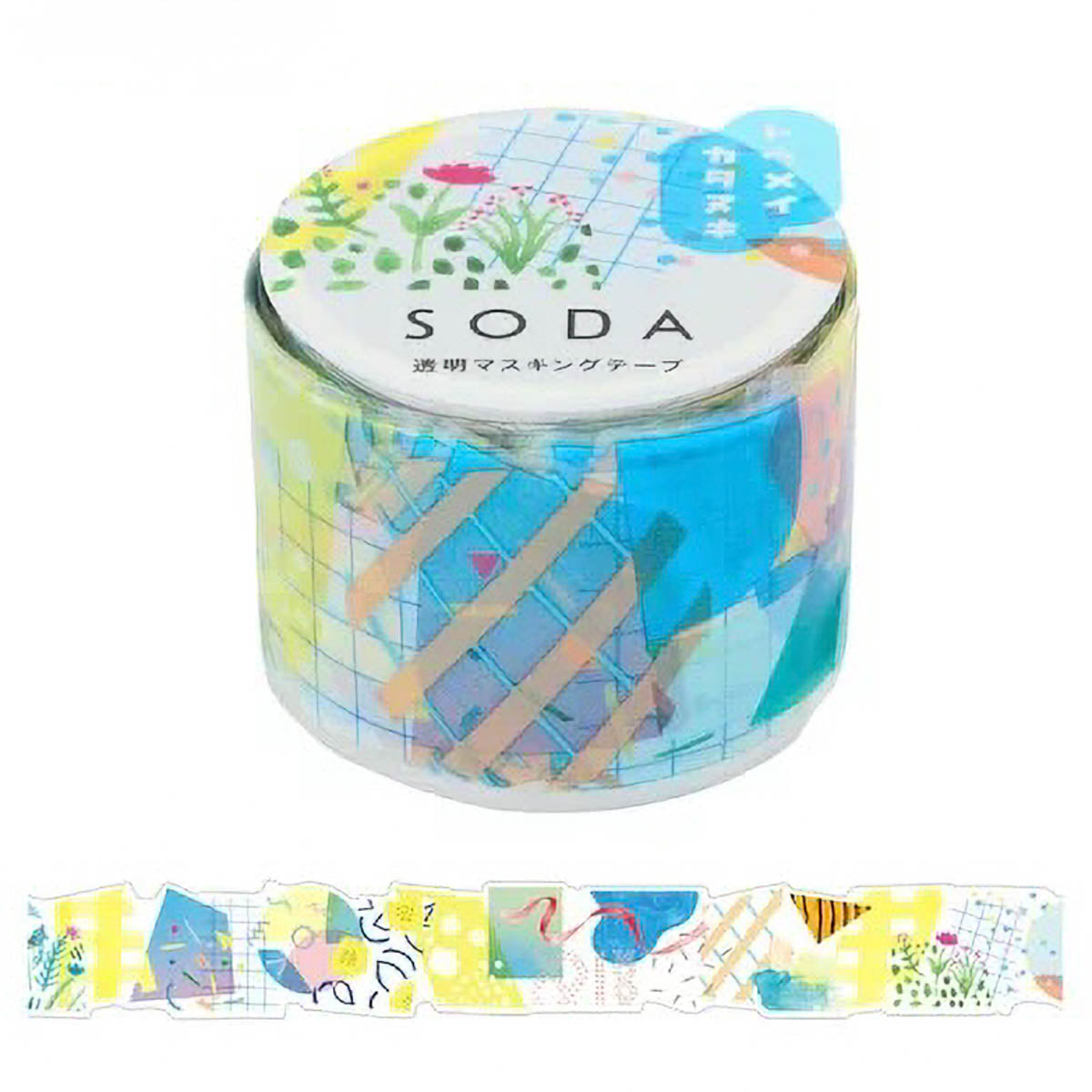 Decoration Tape - KING JIM - SODA - Die Cut - 30mm