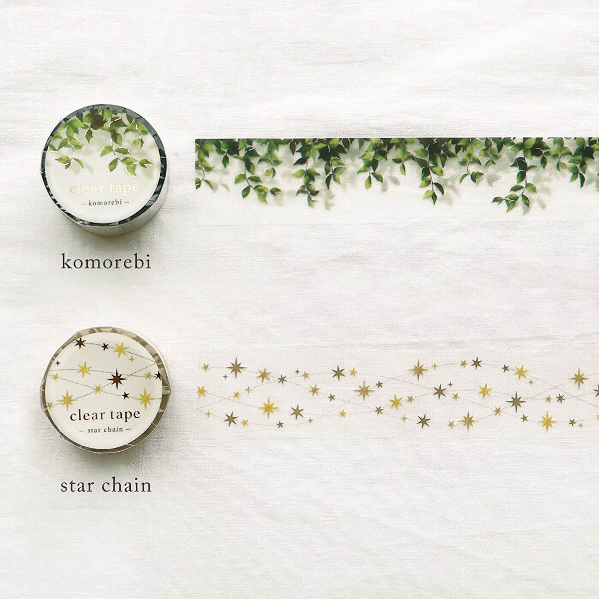 Decoration Tape - clear tape - 30 mm - Foil Stamping