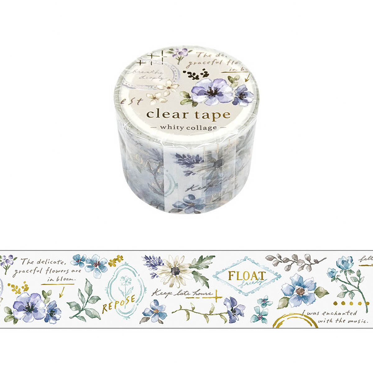 Decoration Tape - clear tape - 30 mm - Foil Stamping