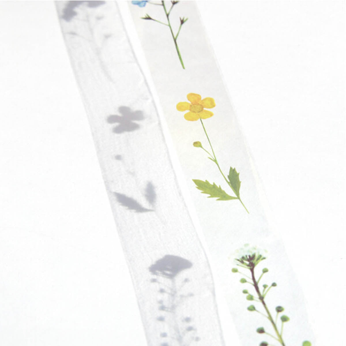Decoration Tape - Somokka - Pressed Flowers - 20mm