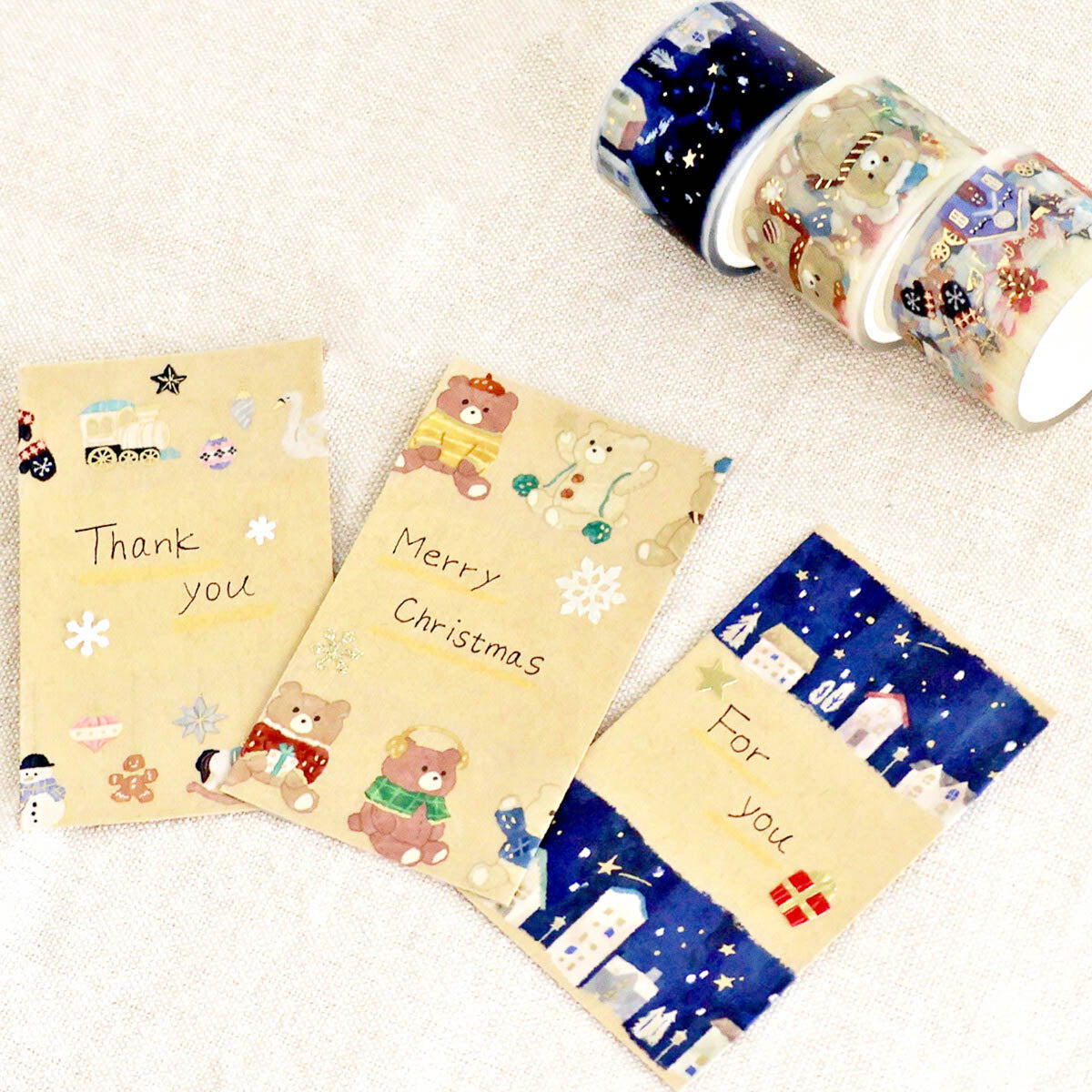 Decoration Tape - Clear Tape - Foil Stamping - 30mm - hokkori life