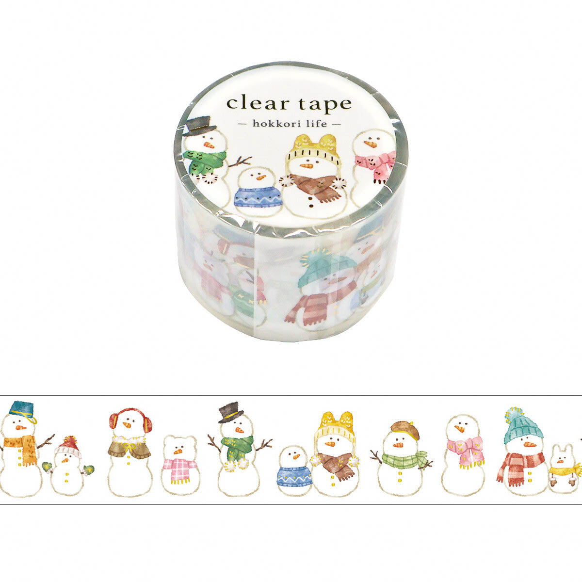 Decoration Tape - Clear Tape - Foil Stamping - 30mm - hokkori life