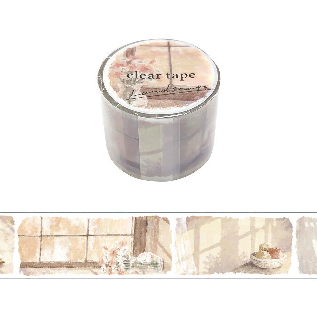 Decoration Tape - clear tape - 30mm - Landscape