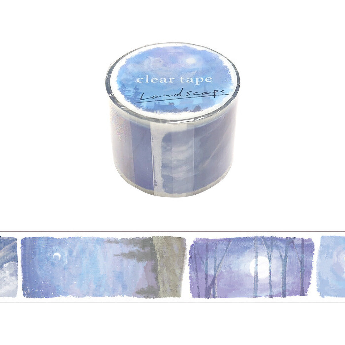 Decoration Tape - clear tape - 30mm - Landscape
