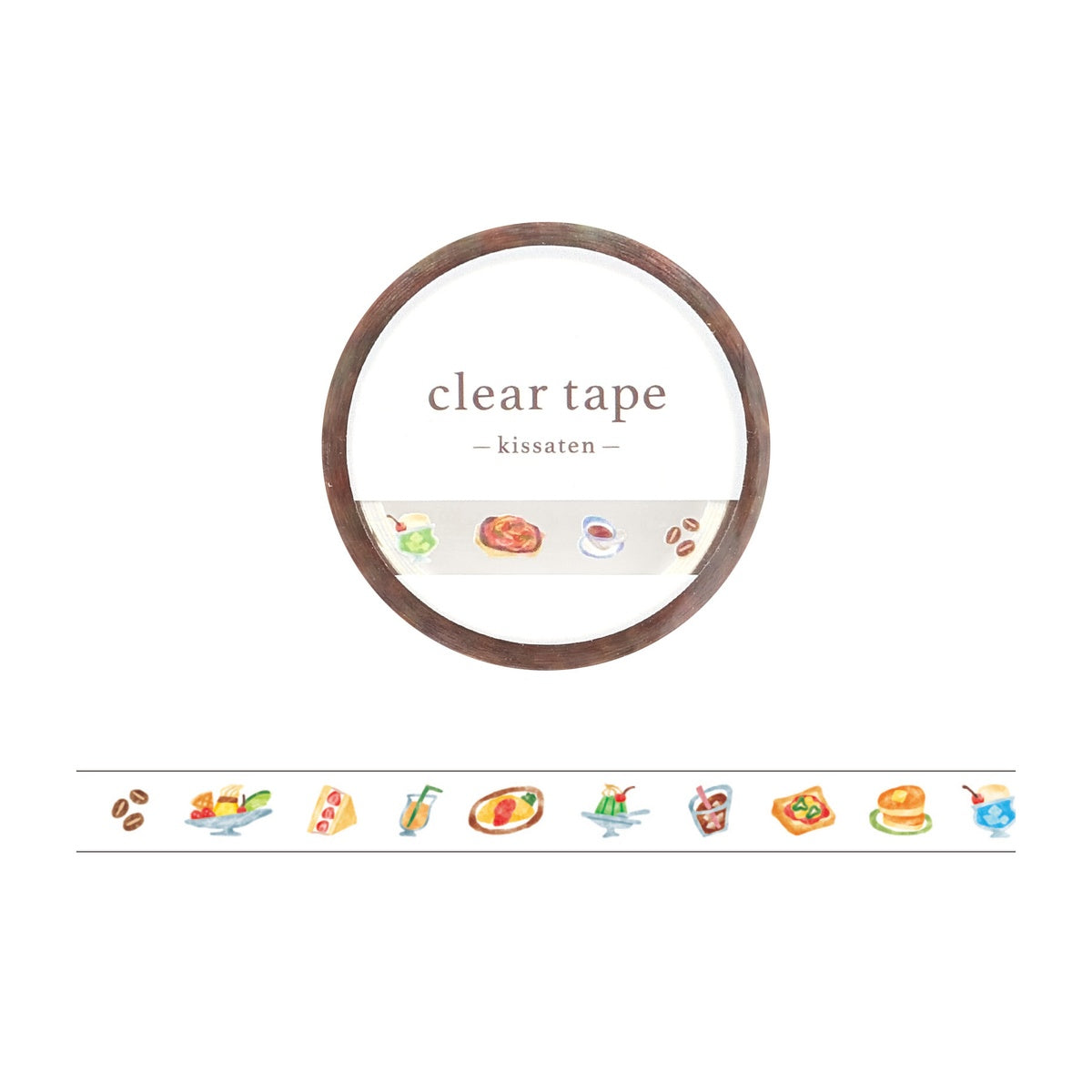 Decoration Tape - clear tape - 7mm - Serie 4