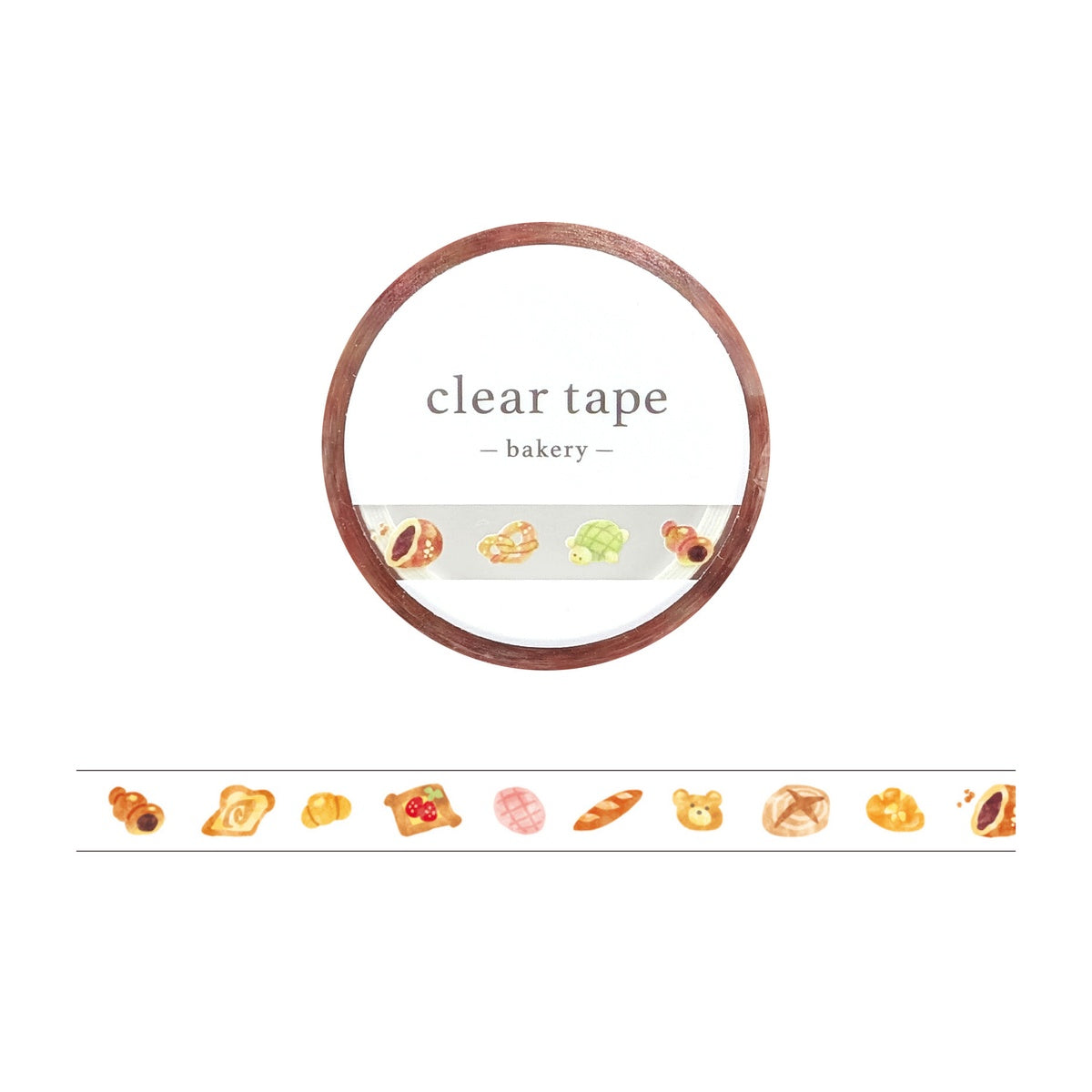Decoration Tape - clear tape - 7mm - Serie 4