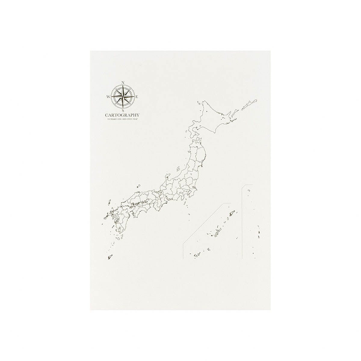 Briefumschlag - Cartography Map - Nippon