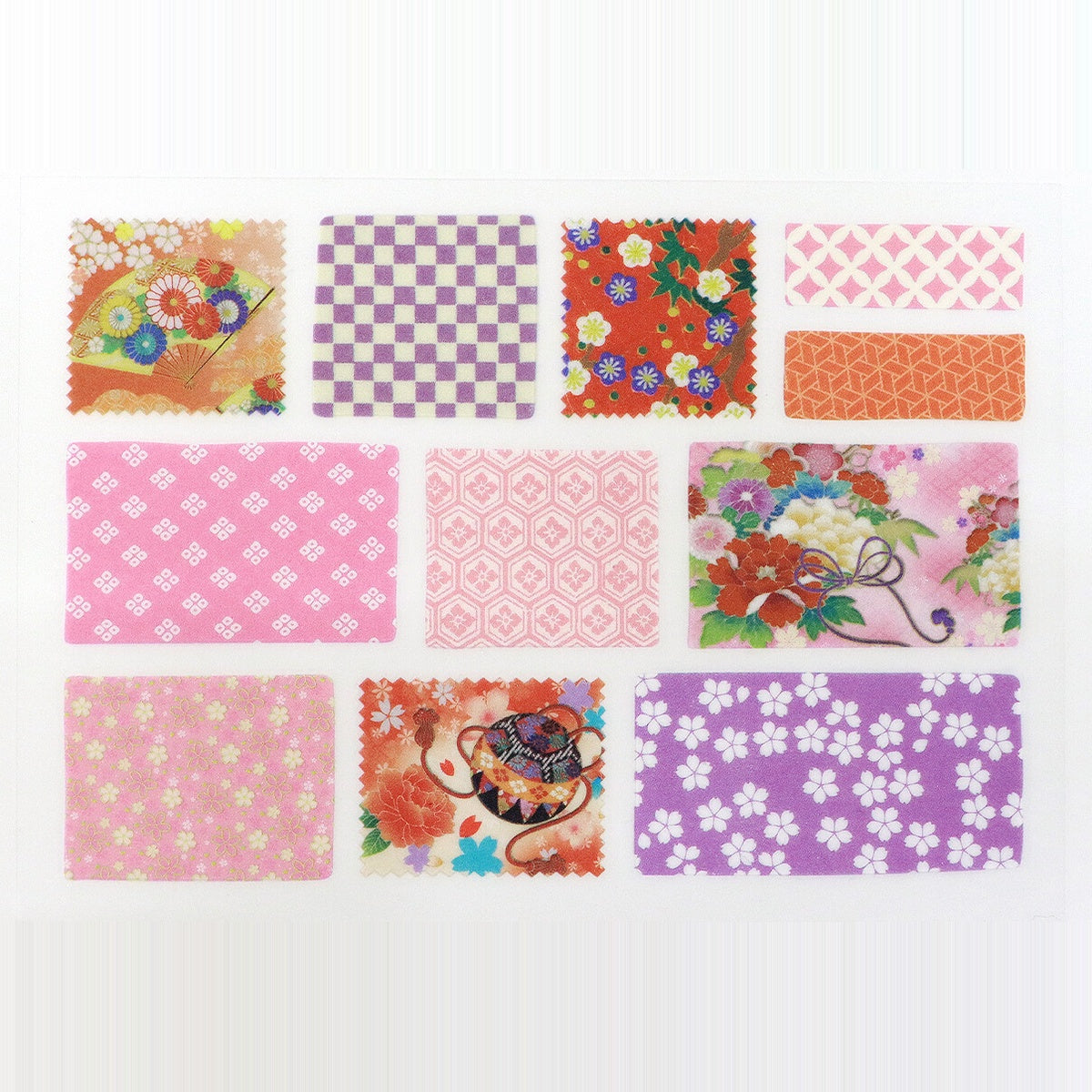 Stoffaufkleber - Fabric Transfer Sticker - Japanese Pattern