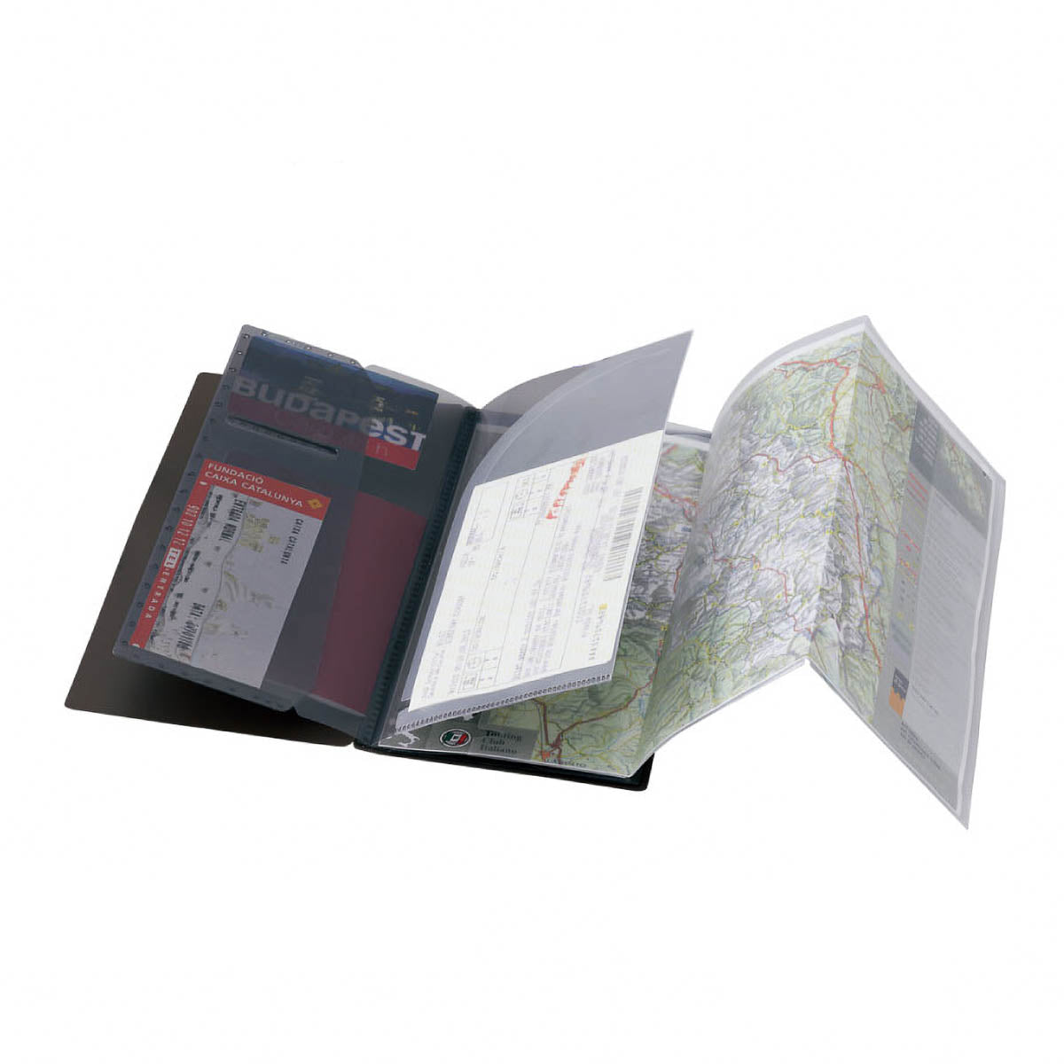 Ordner - LIHIT LAB - SMART FIT - Carrying Pocket for Travel - A4 1/3