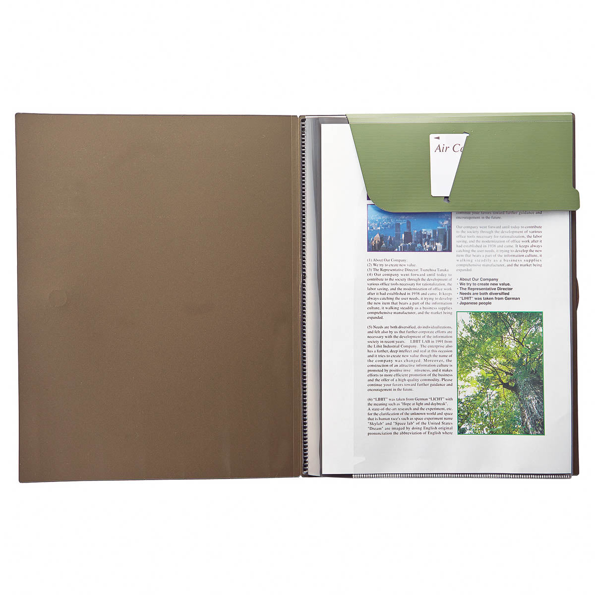 Ordner - LIHIT LAB - SMART FIT - Carrying Pocket - A4