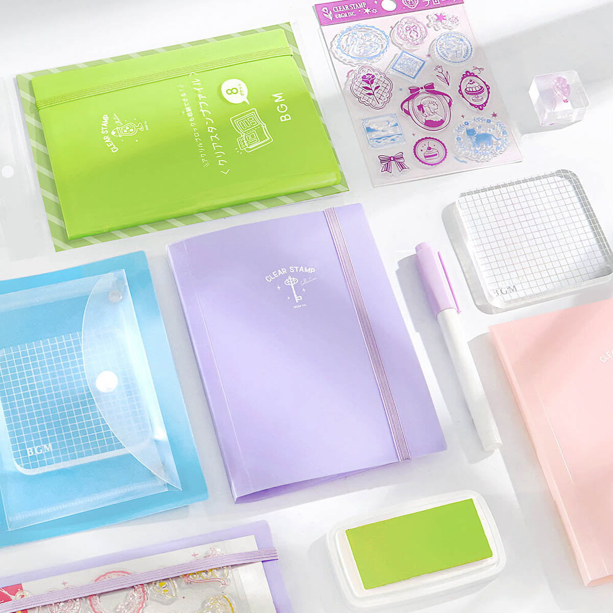 Ordner - BGM - Clear Stamp File