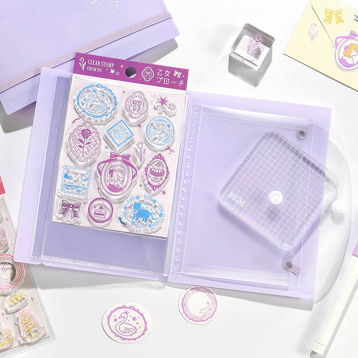 Ordner - BGM - Clear Stamp File