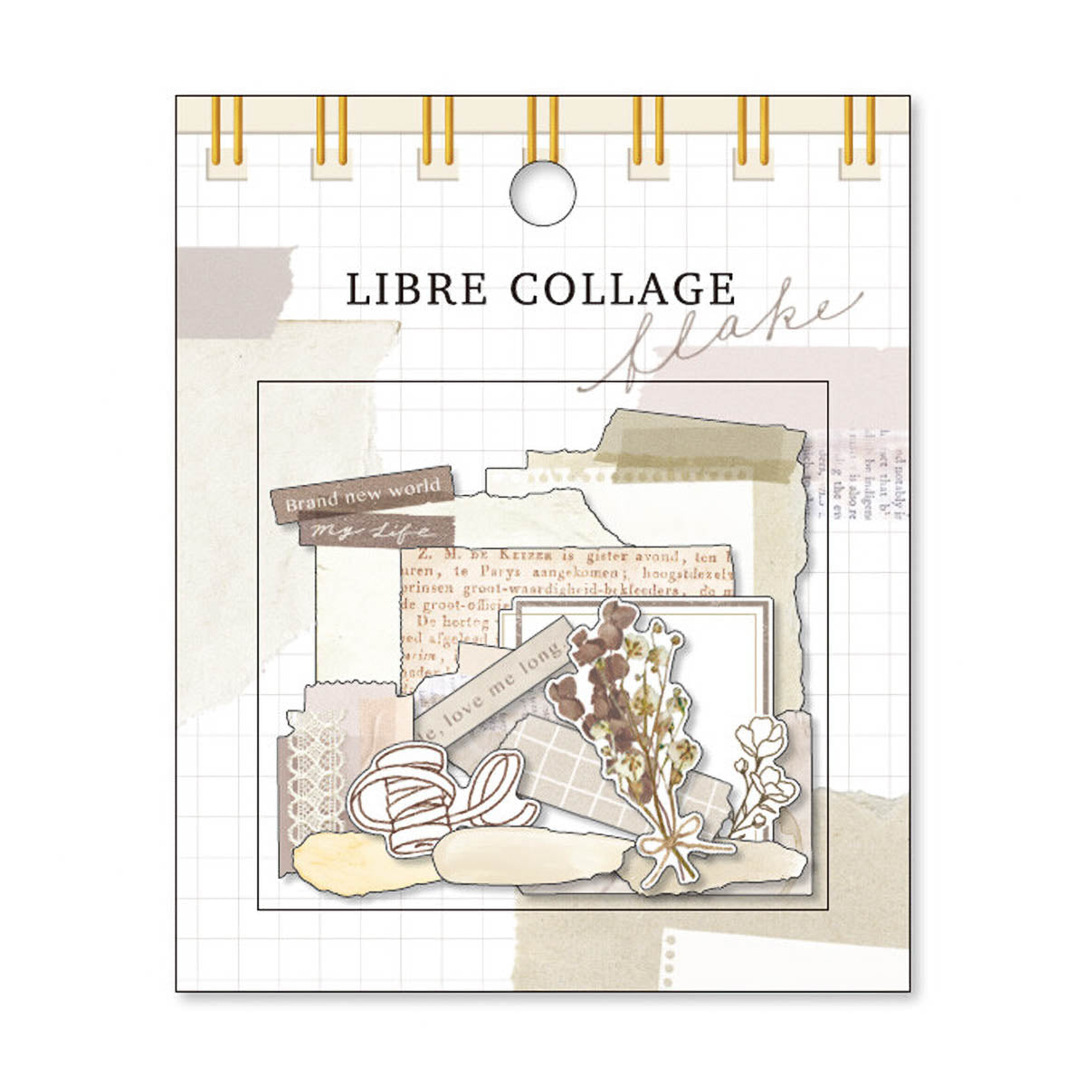 Flockensticker - Libre Collage