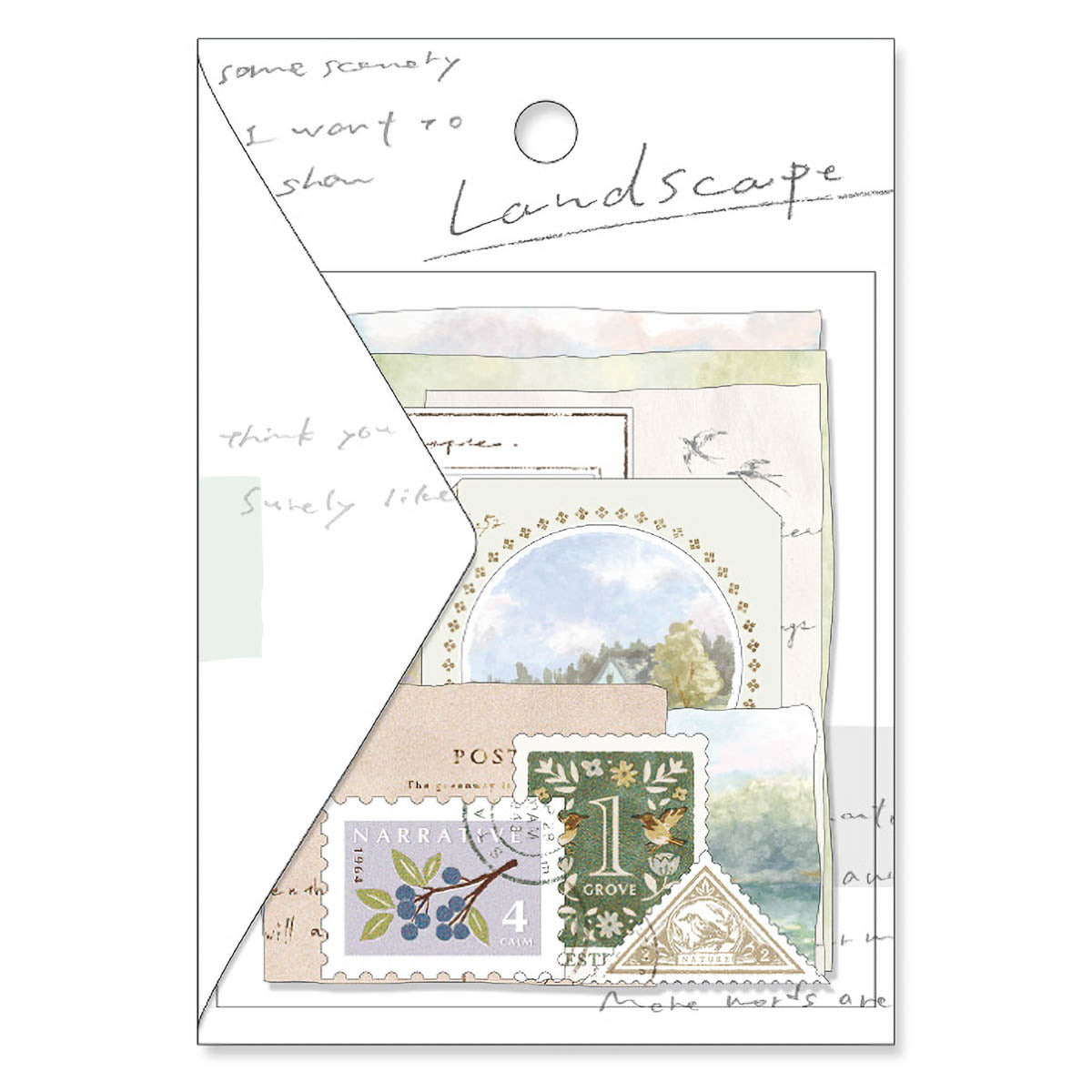 Flockensticker - Landscape