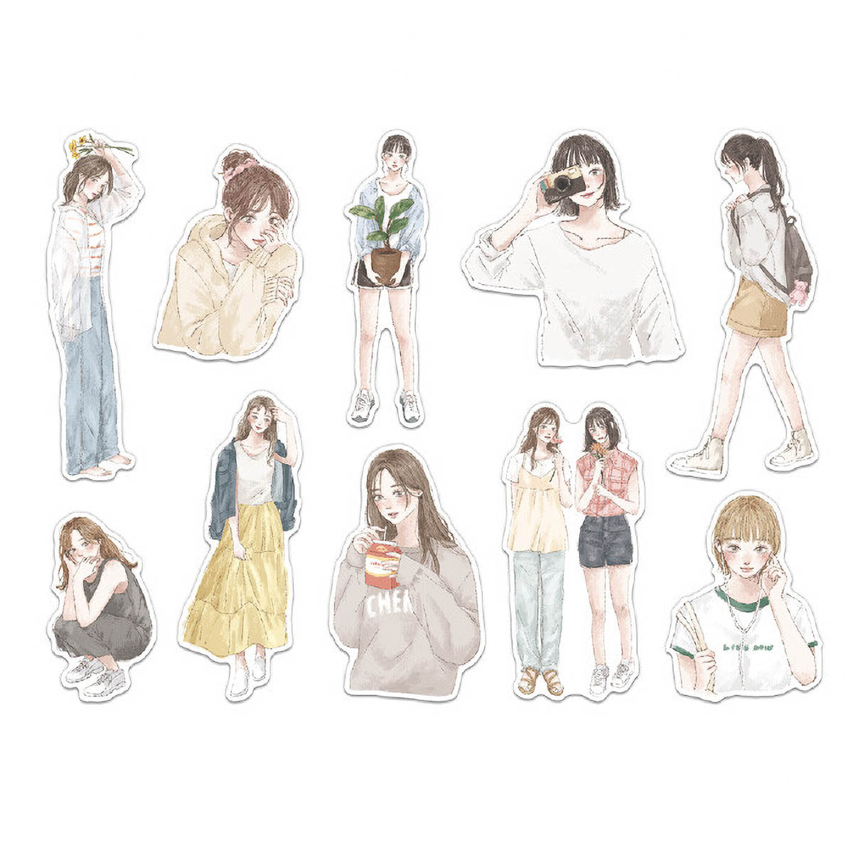 Flockensticker - Amie Sticker - Serie 3