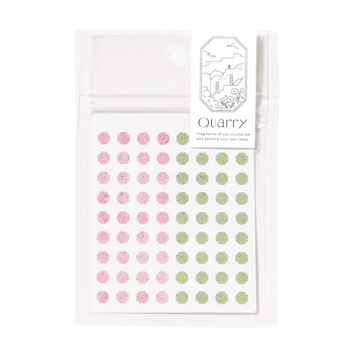 Flockensticker - Quarry Tiny Stone Seal - Mix