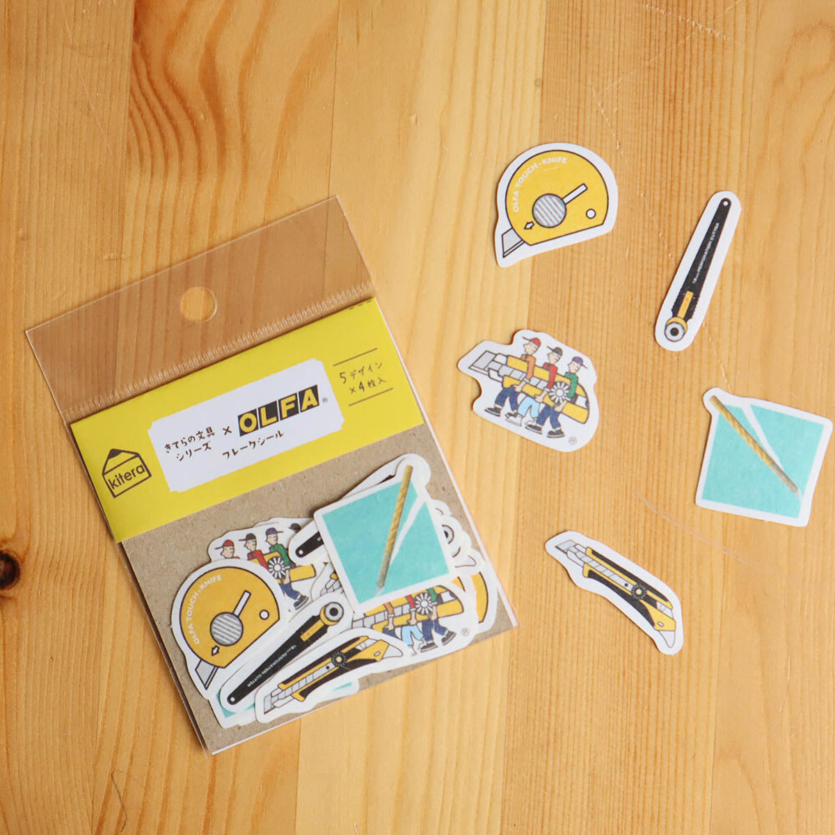 Flockensticker - Kitera - Stationery