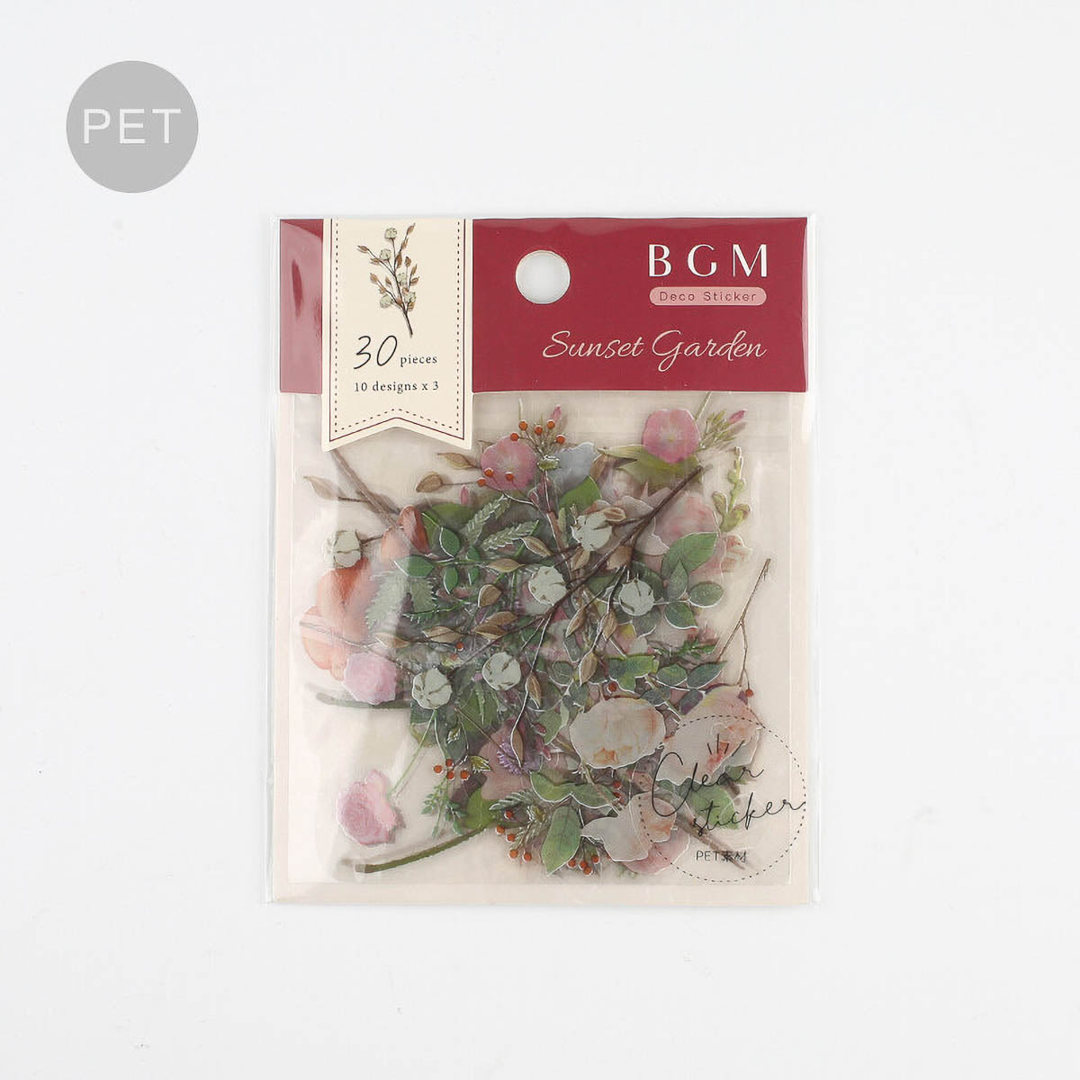 Flockensticker - BGM - Sunset Garden