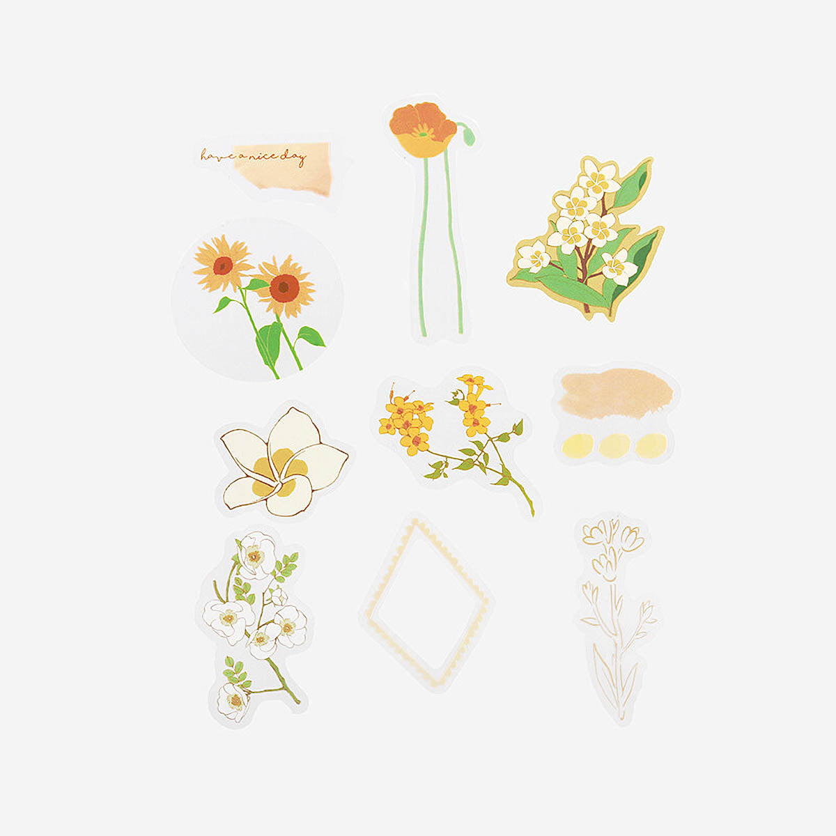 Flockensticker - BGM - The flowers bloom