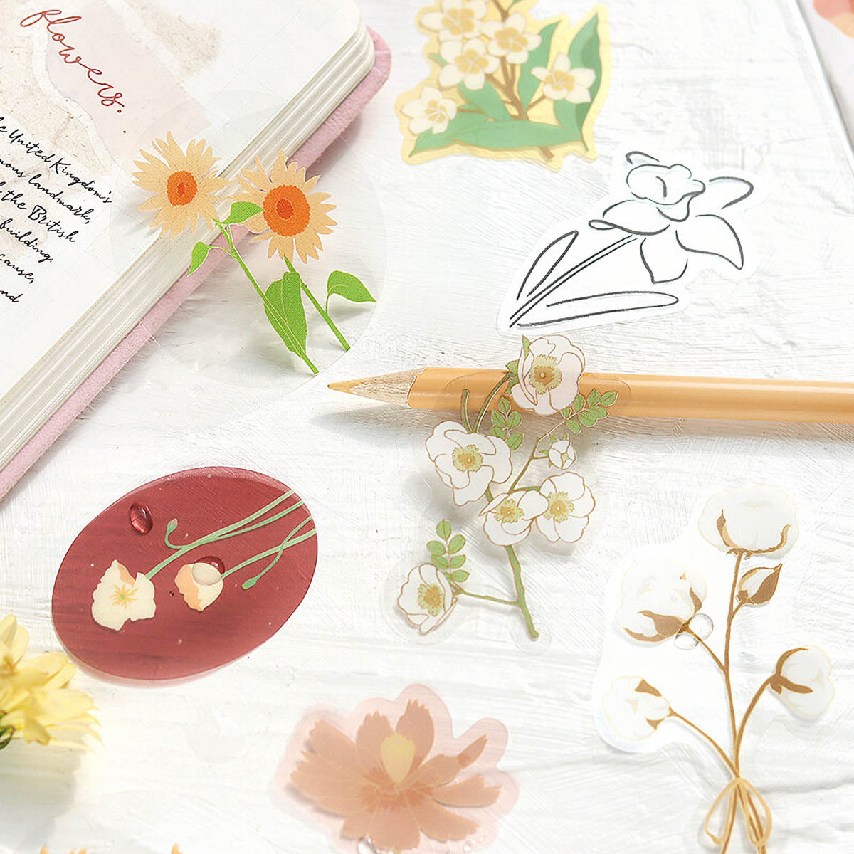 Flockensticker - BGM - The flowers bloom