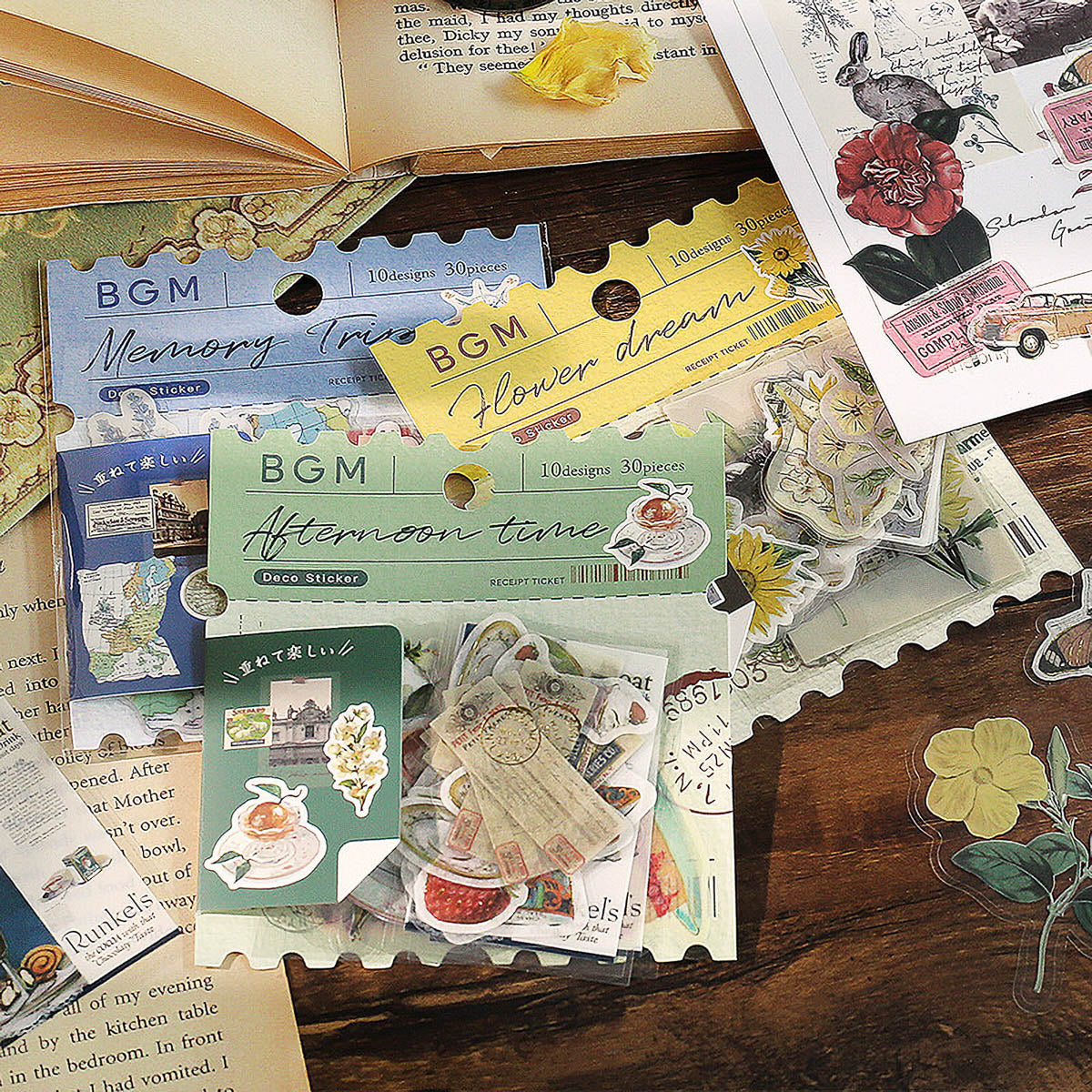 Flockensticker - BGM - Vintage