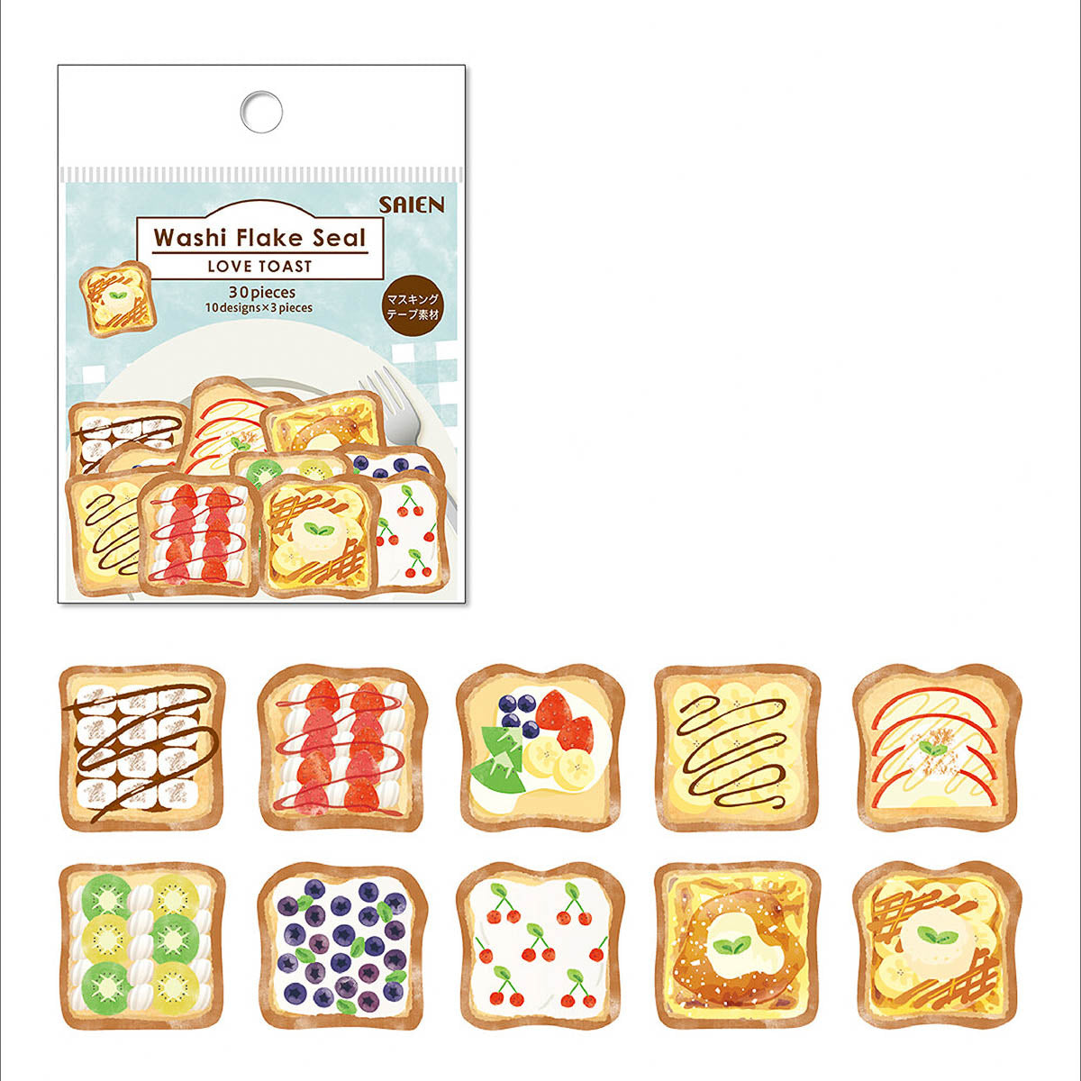 Flockensticker - Kamiiso - SAIEN - LOVE TOAST