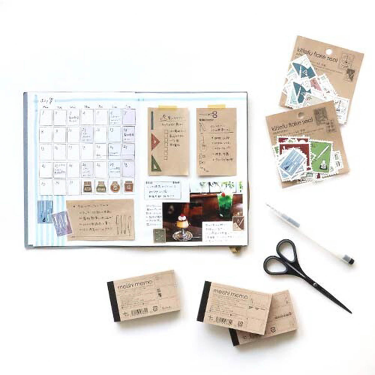 Flockensticker - plus lab - Briefmarken
