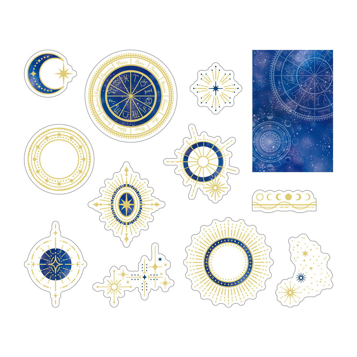 Flockensticker - WORLD CRAFT - Kirakira
