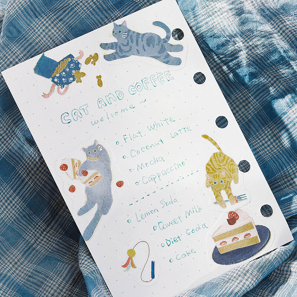Flockensticker - Nyan Cafe