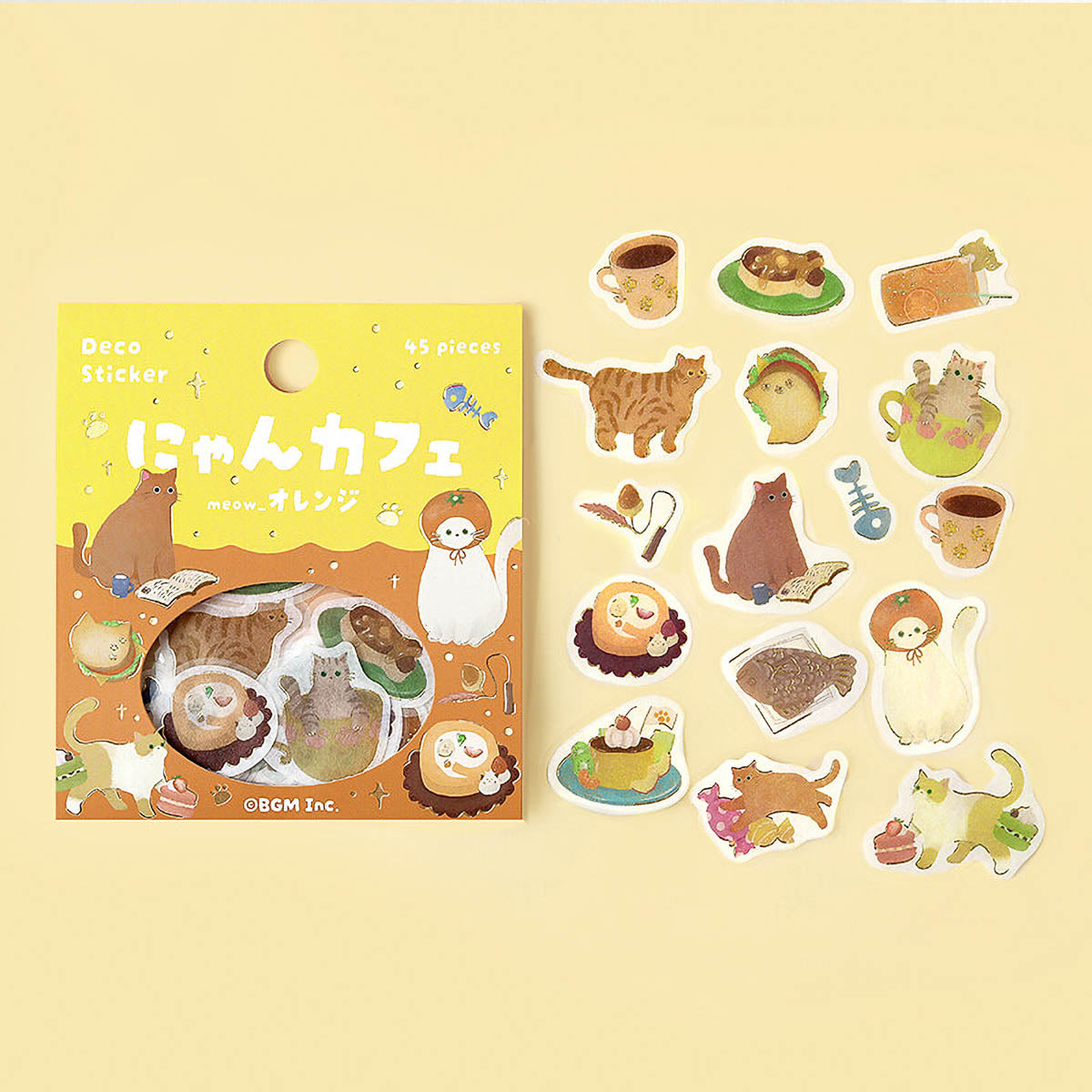 Flockensticker - Nyan Cafe