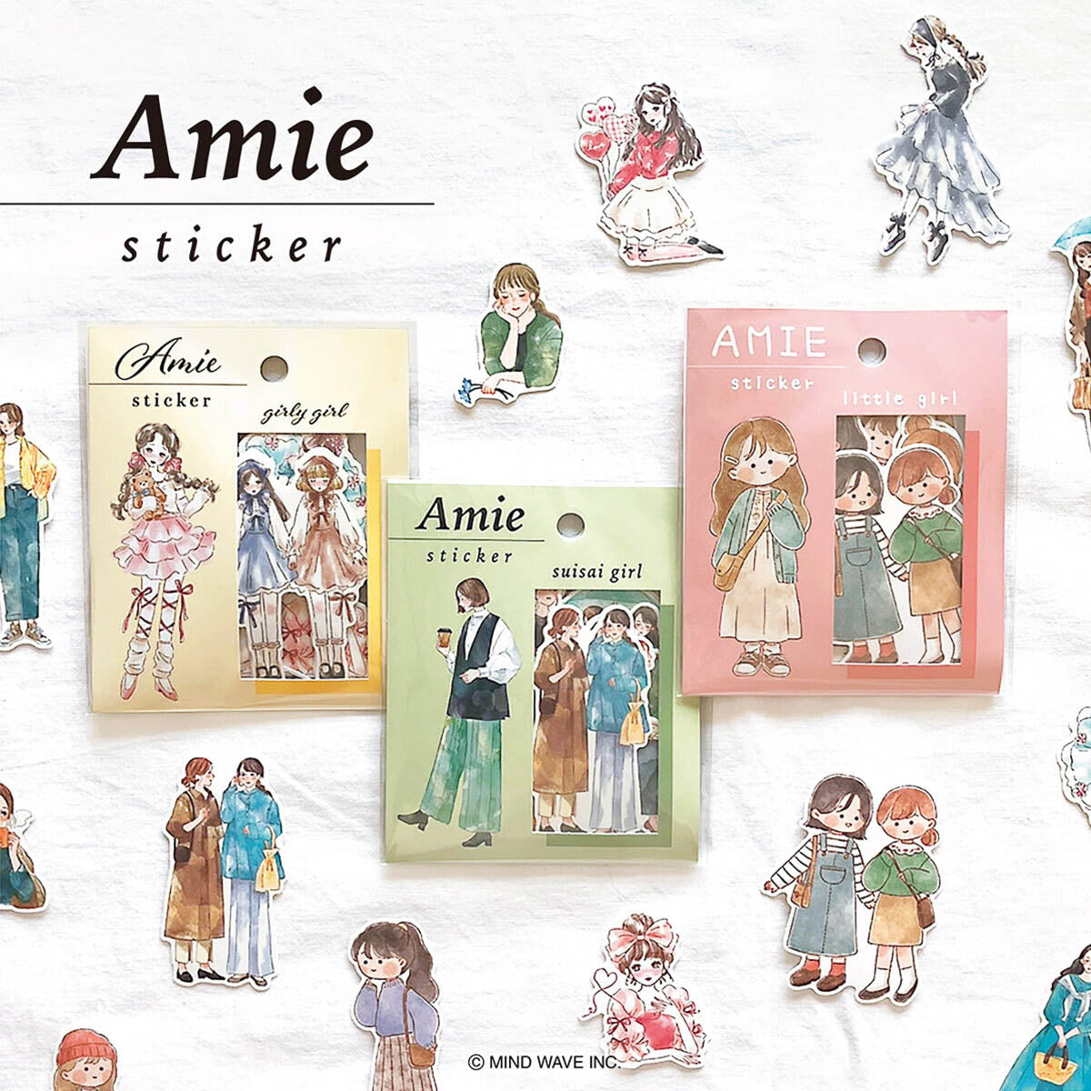 Flockensticker - Amie Sticker - Serie 6