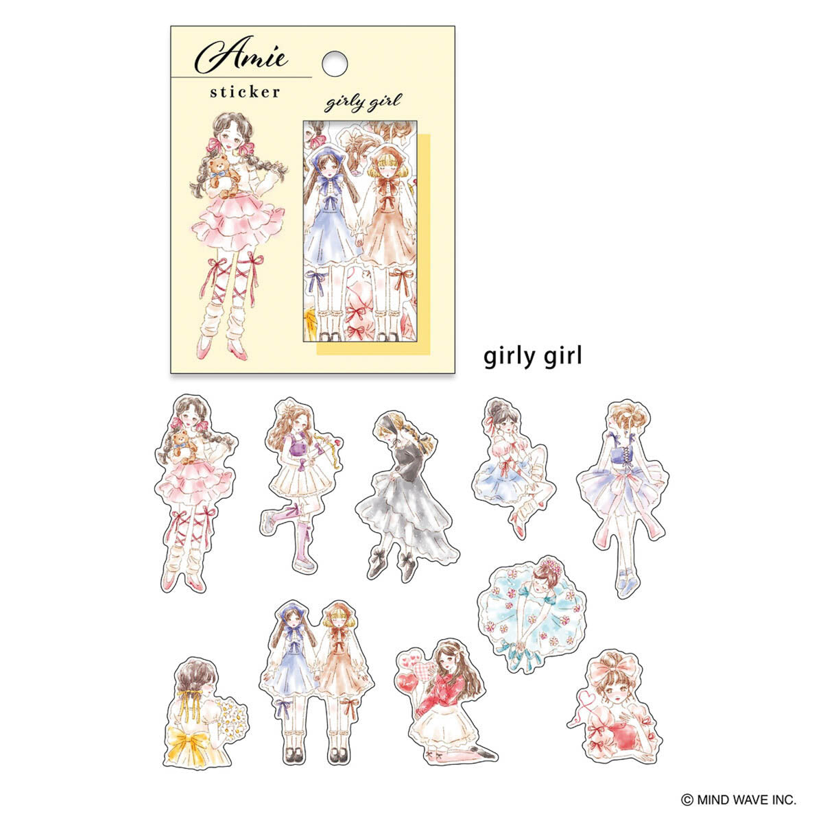 Flockensticker - Amie Sticker - Serie 6