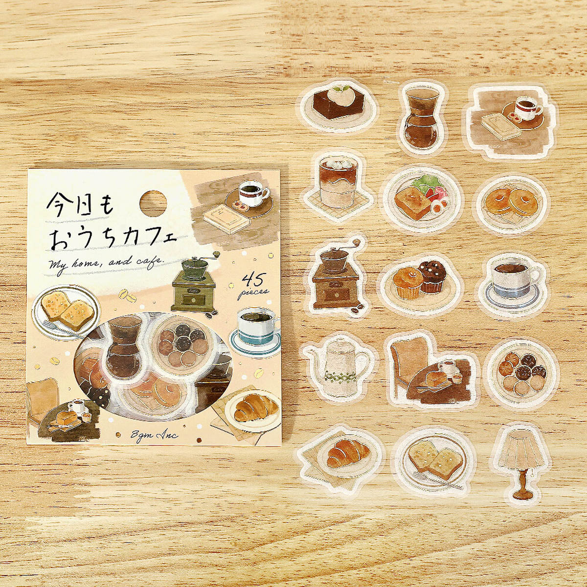 Flockensticker - Foil Stamp Stickers - Today's Cafe
