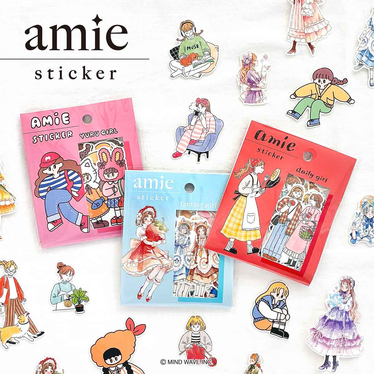 Flockensticker - Amie Sticker - Serie 7
